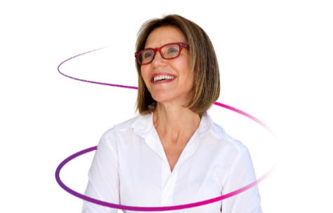 Woman in glasses smiling