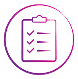 Icon of a checklist